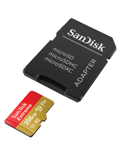 Micro SD+A 256GB SANDISK EXTRE